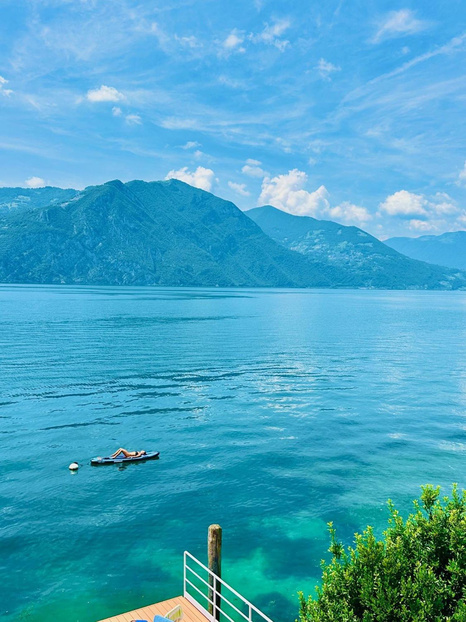 Direttamente Al Lago Apartments Marone Luaran gambar